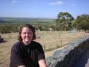 Traci overlooking the Barossa Valley