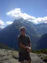 Tony at Key Summit, Fiordland National Park