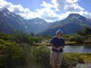 Traci at Key Summit, Fiordland National Park