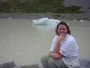 Traci at Horseshoe Glacier